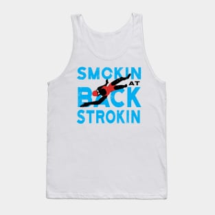 Womens Smokin at Backstroke Swim Tank Top